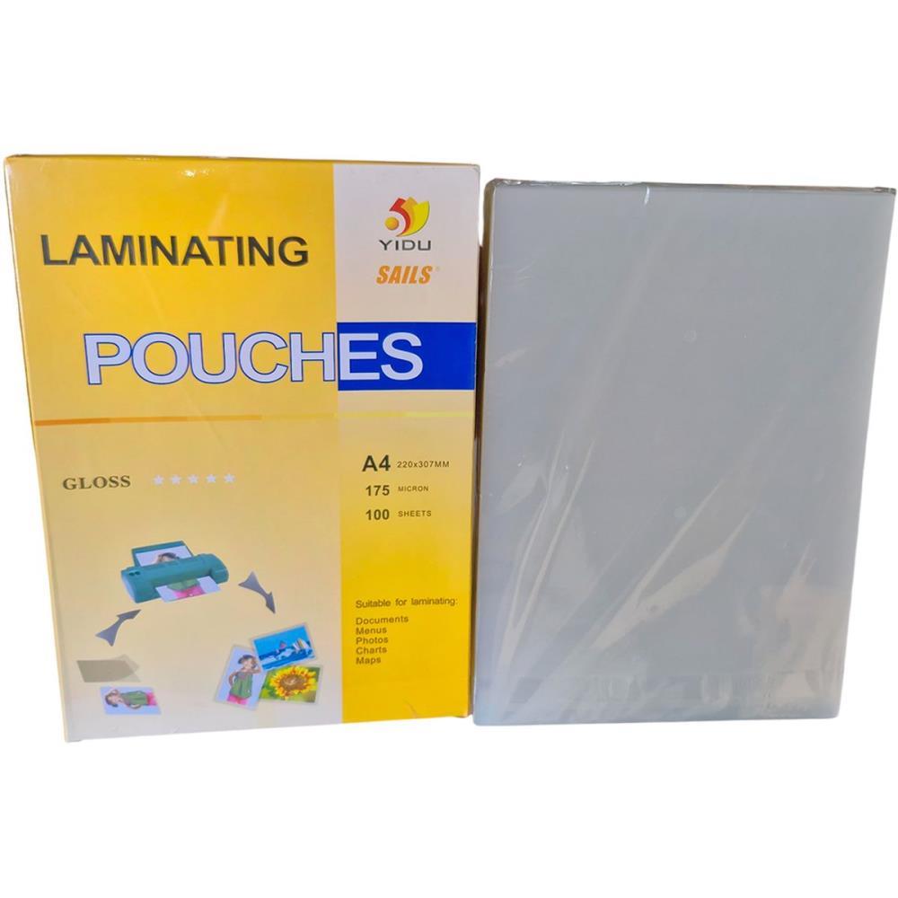 PLASTICO PARA PLASTIFICACAO POUCH FILM A4 220X307 (0,07) LASSANE CONJ/100