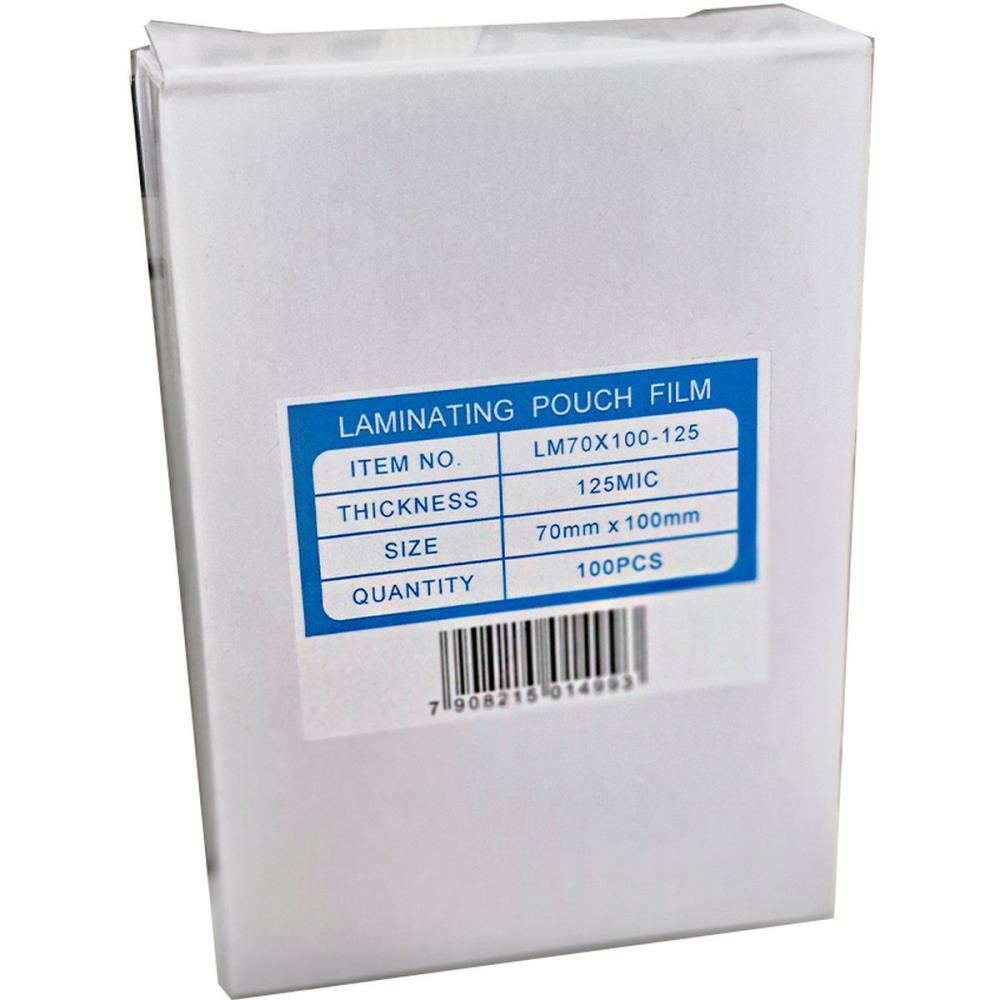 PLASTICO PARA PLASTIFICACAO POUCH FILM TITULO 70X100 (0,05 LASSANE CONJ/100