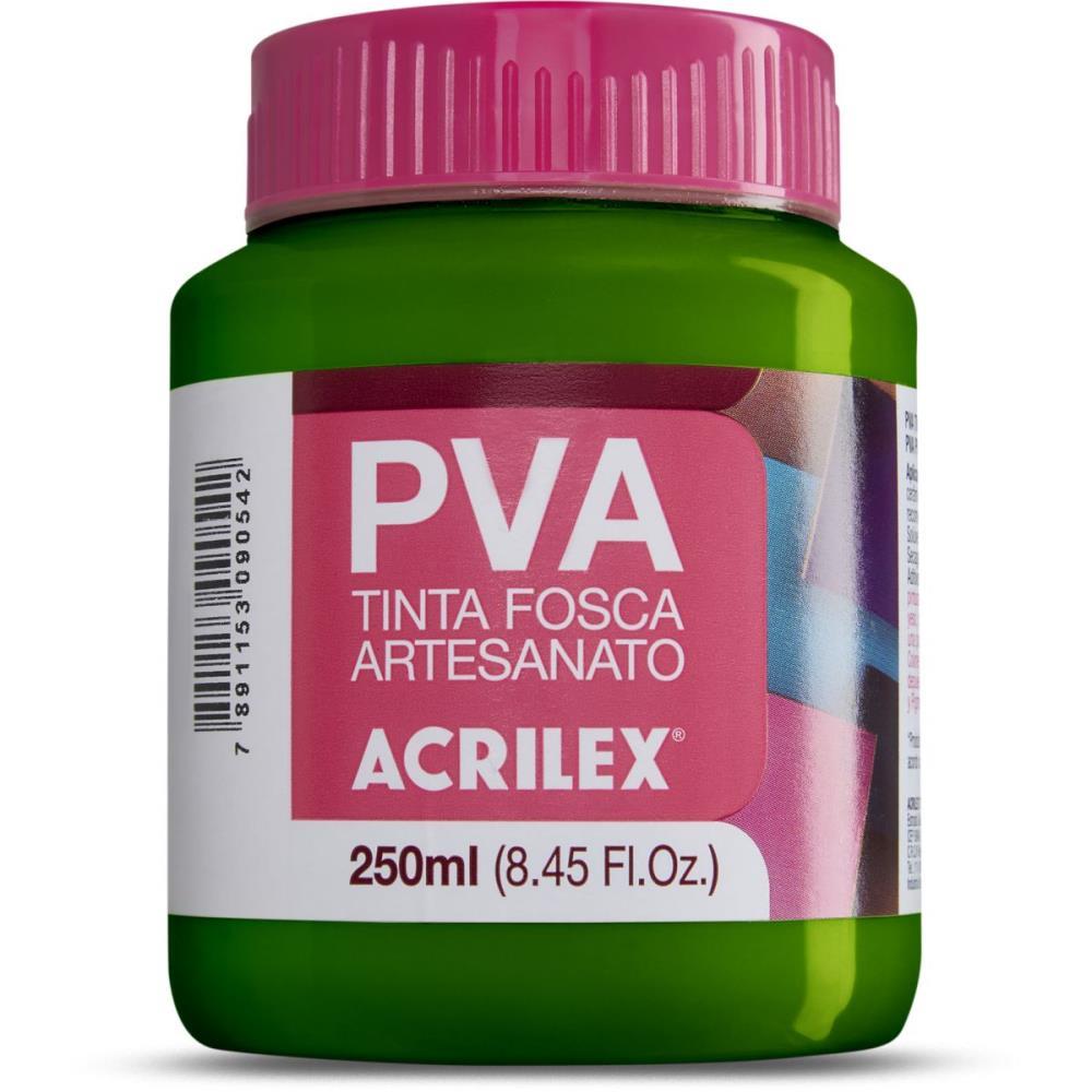 TINTA PVA 250ML. VERDE MUSGO ACRILEX PCT.C/03