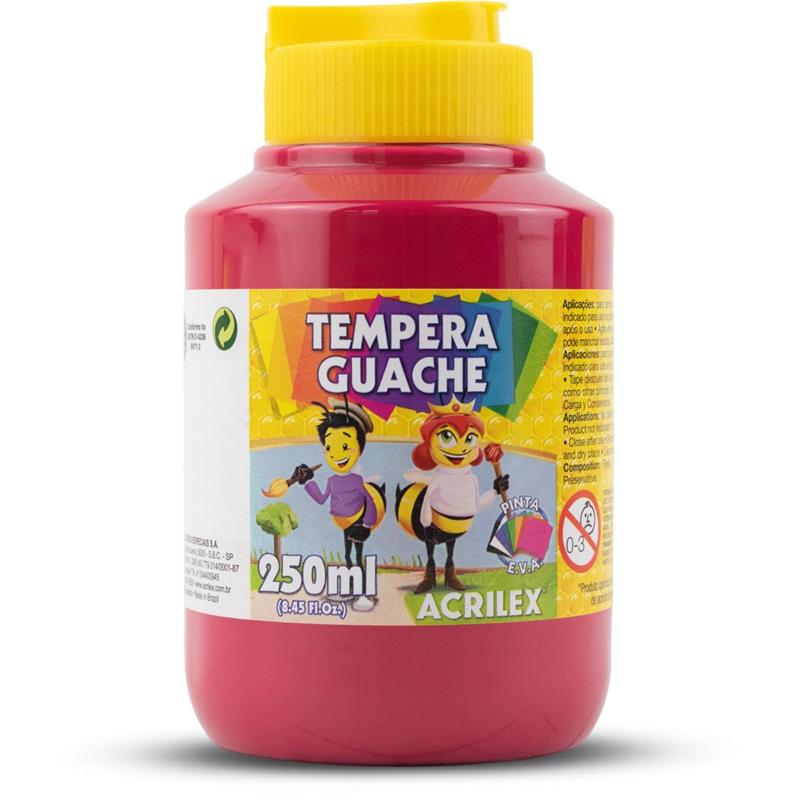 TINTA GUACHE 250 ML MAGENTA ACRILEX