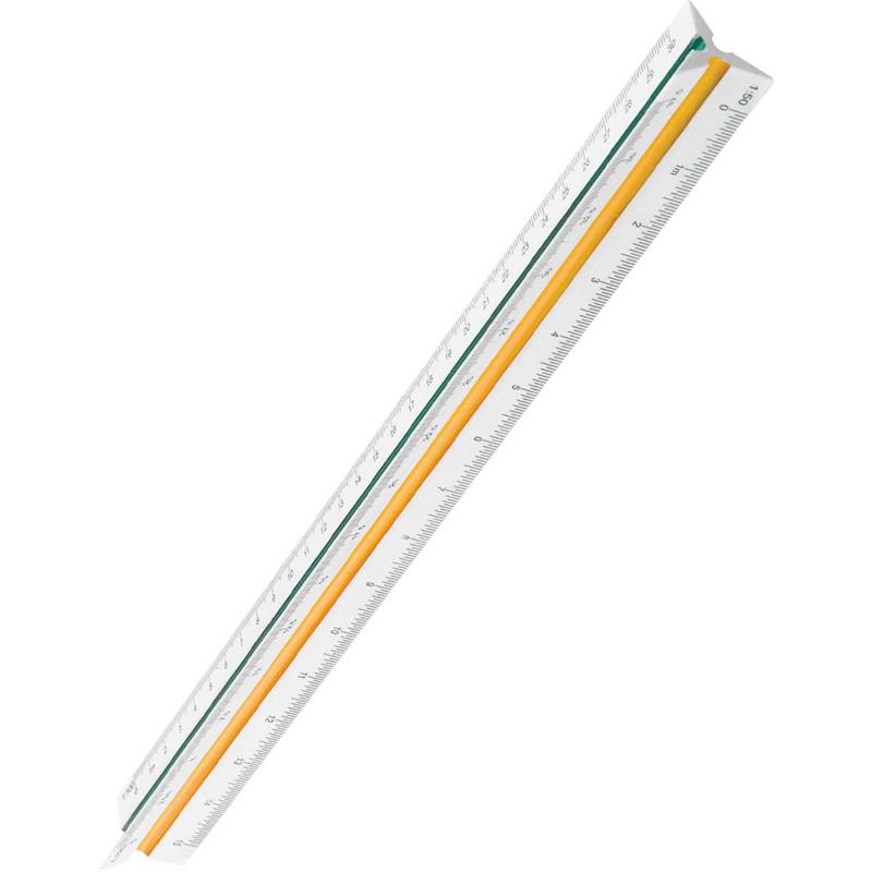 ESCALIMETRO TRIANGULAR 30CM WALEU