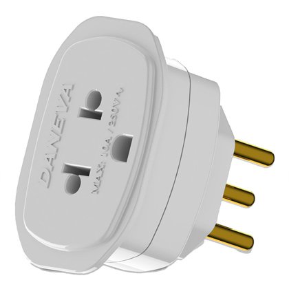 PINO ADAPTADOR DANEVA TRIPOLAR DN1661 10A