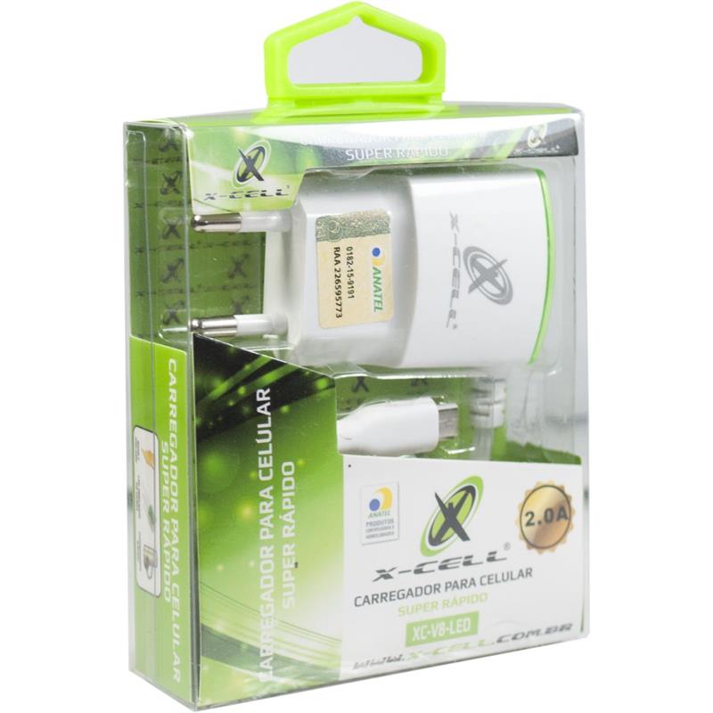 CARREGADOR DE CELULAR (DE PAREDE) ULTRA RAPIDO MICRO USB 2.0 A C - FLEX UNIDADE