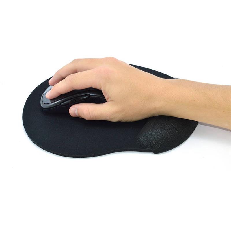 MOUSE PAD NEOPREME ERGON.FULL BLACK - RELIZA UNIDADE