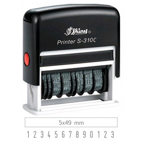 SHINY MINI PRINTER S310C NUMERADOR 05X49MM