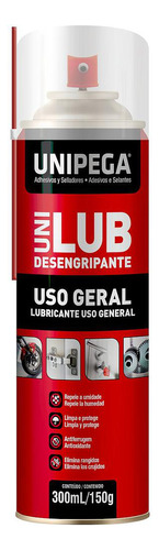 OLEO DESENGRIPANTE UNIPEGA 300ML/150G UNILUB