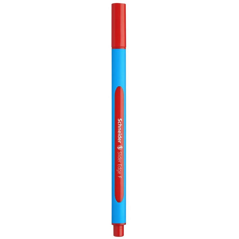 CANETA ESFEROGRÁFICA SLIDER EDGE XB SCHNEIDER VERMELHA