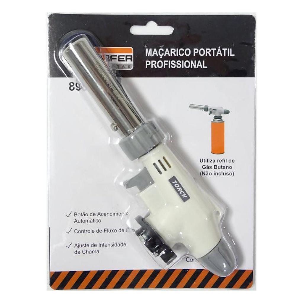 MACARICO PORTATIL A GAS STARFER COM REGULAGEM PROFISSIONAL - 205