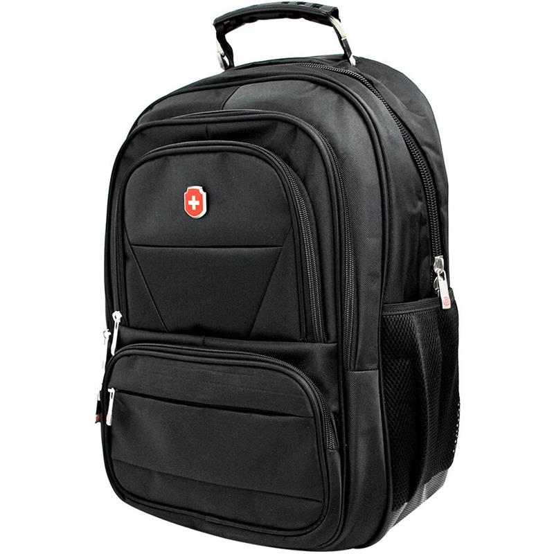 MOCHILA PARA NOTEBOOK EXECUTIVA PRETA GRANDE 5 BOLSOS - YINS UNIDADE