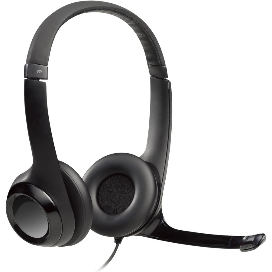 LOGITECH HEADSET ESTEREO USB LOGITECH H390 PRETO MENOS