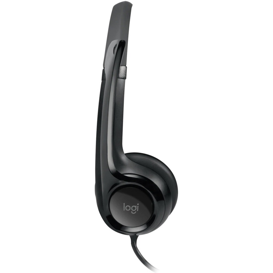 LOGITECH HEADSET ESTEREO USB LOGITECH H390 PRETO MENOS