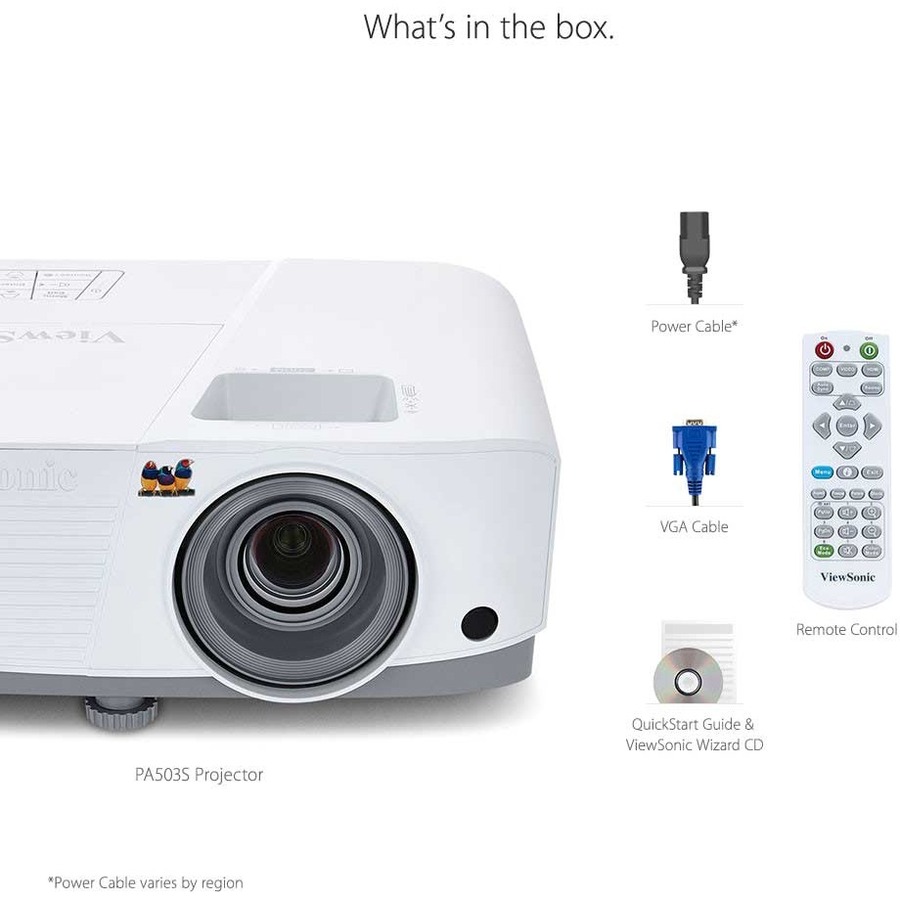 VIEWSONIC PROJETOR VIEWSONIC DLP SVGA 800 X600 3600 LUMENS HDMI 3 ANOS MENOS