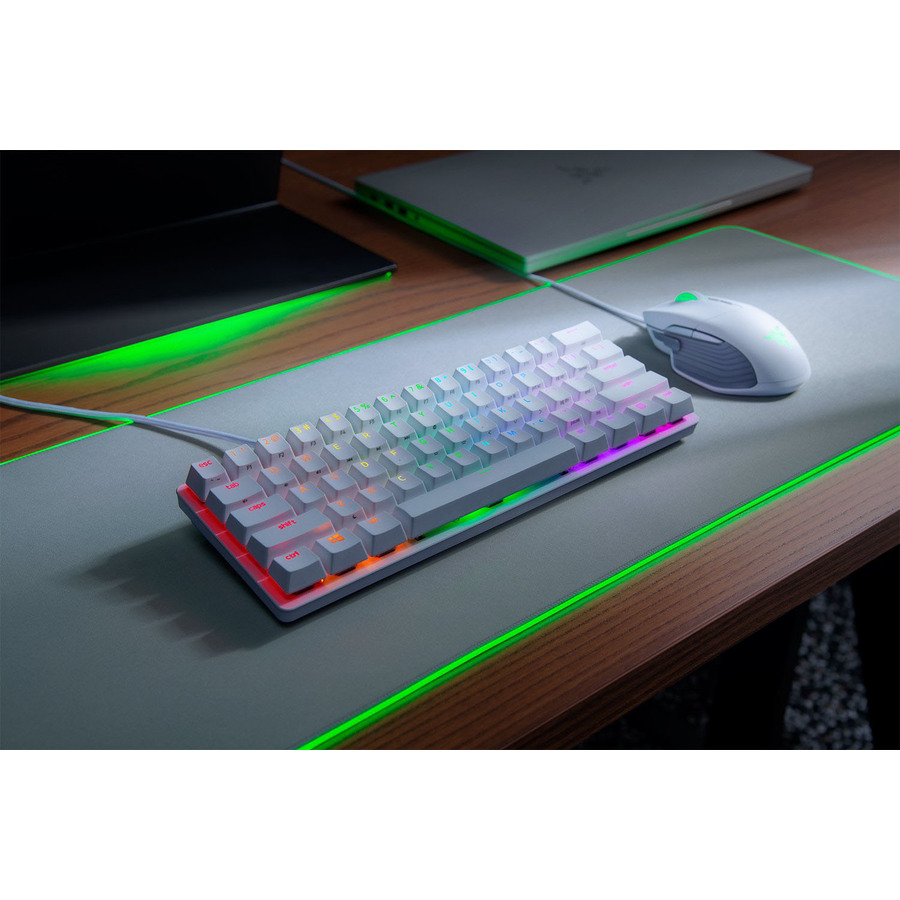 RAZER HUNTSMAN MINI - MERCURY LINEAR RED SWITCH MENOS