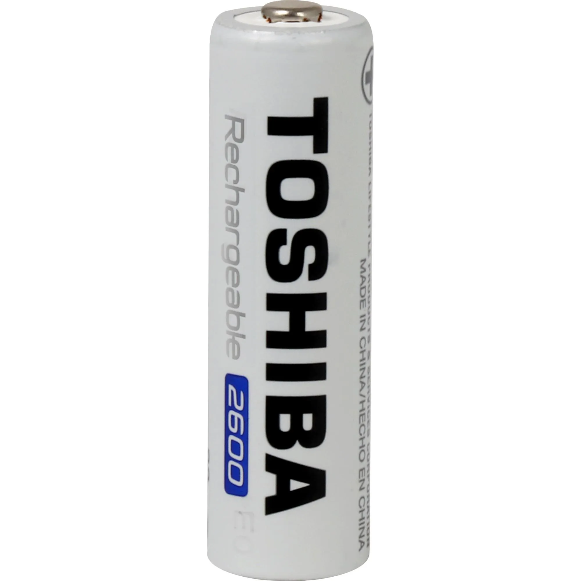 PILHA RECARREGÁVEL AA 1,2V 2600MAH TNH6GAE (C/2 PILHAS) TOSHIBA