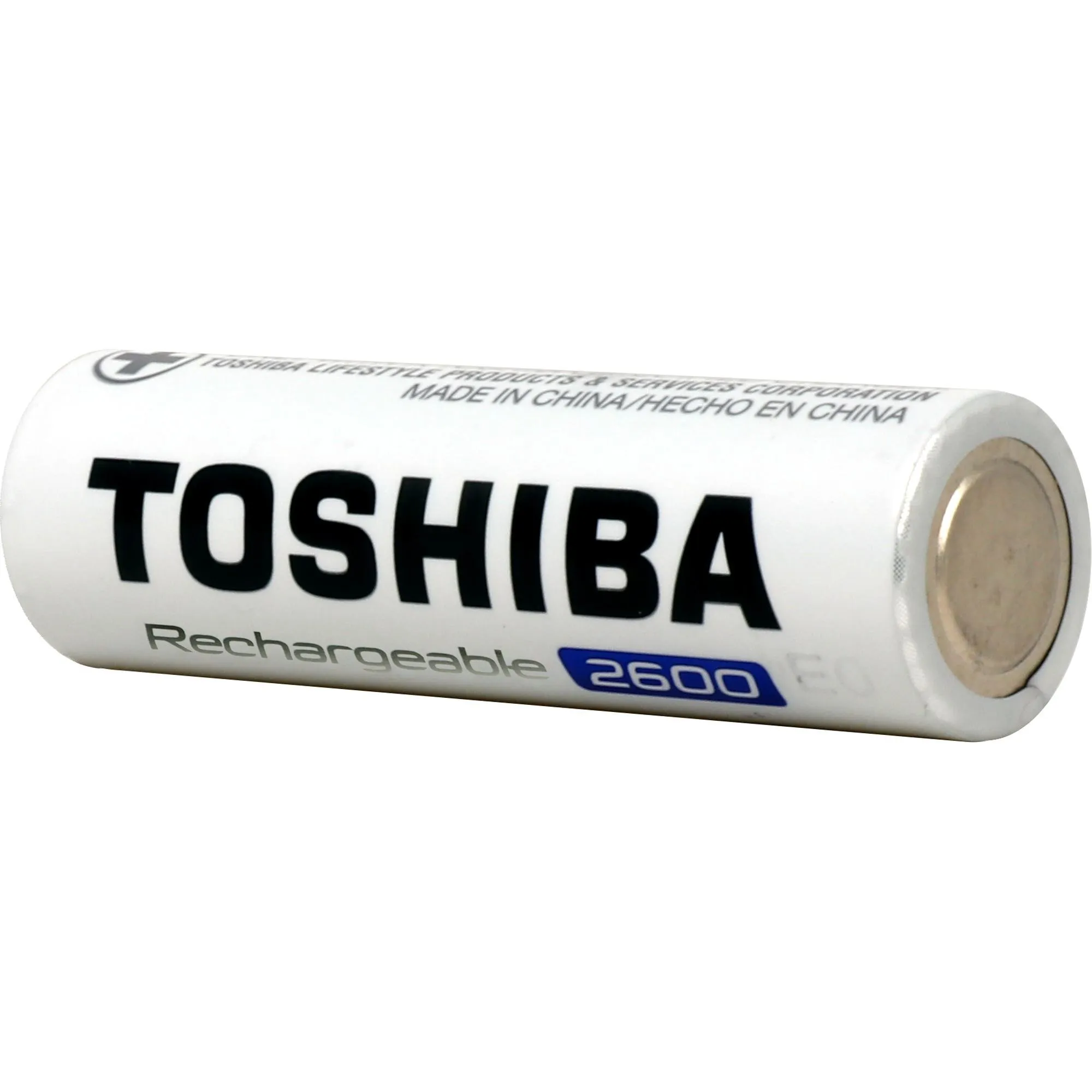 PILHA RECARREGÁVEL AA 1,2V 2600MAH TNH6GAE (C/2 PILHAS) TOSHIBA