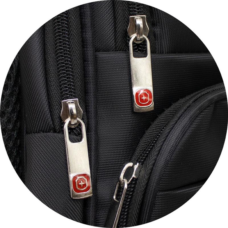 MOCHILA PARA NOTEBOOK EXECUTIVA PRETA GRANDE 5 BOLSOS - YINS UNIDADE