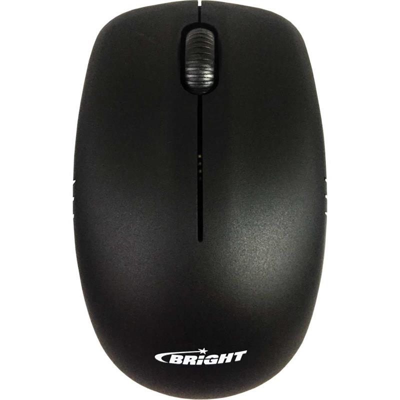 MOUSE OPTICO SEM FIO MALASIA PRETO 800DPI 3BOTOES UNIDADE