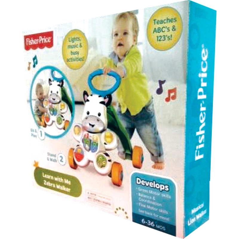 FISHER-PRICE INFANT APOIADOR ZEBRA - MATTEL UNIDADE