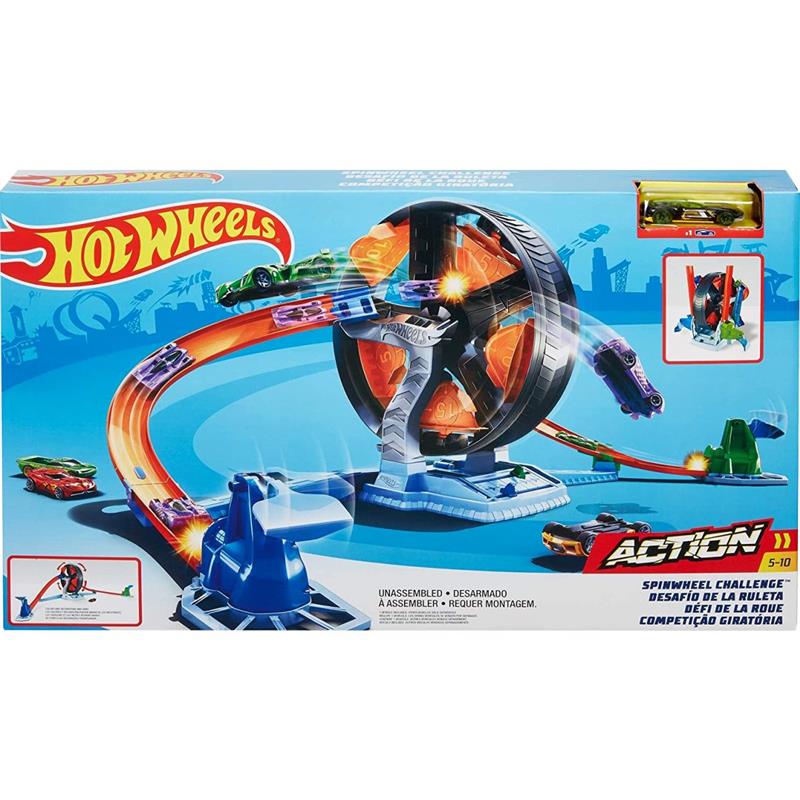HOT WHEELS PISTA ACTION COMPETIÇÃO GIRATÓRIA - MATTEL UNIDADE