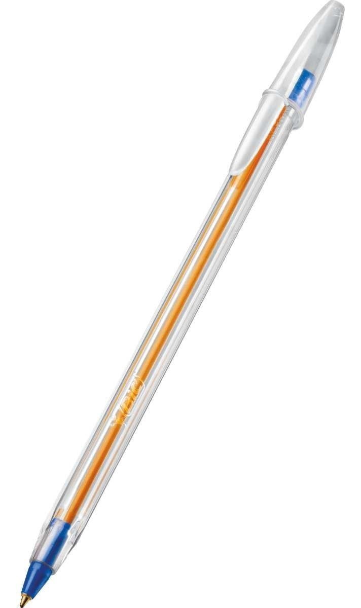 CANETA ESFEROGRAFICA BIC CRISTAL PRECISAO 0.8MM FINA AZUL COM 100