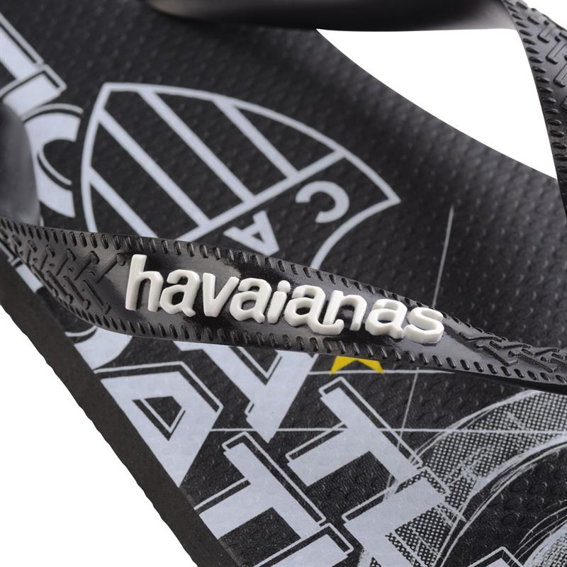 CHINELO HAVAIANAS LICENCIADO TOP ATLÉTICO MG 37/8 PRETO - HAVAIANAS PAR