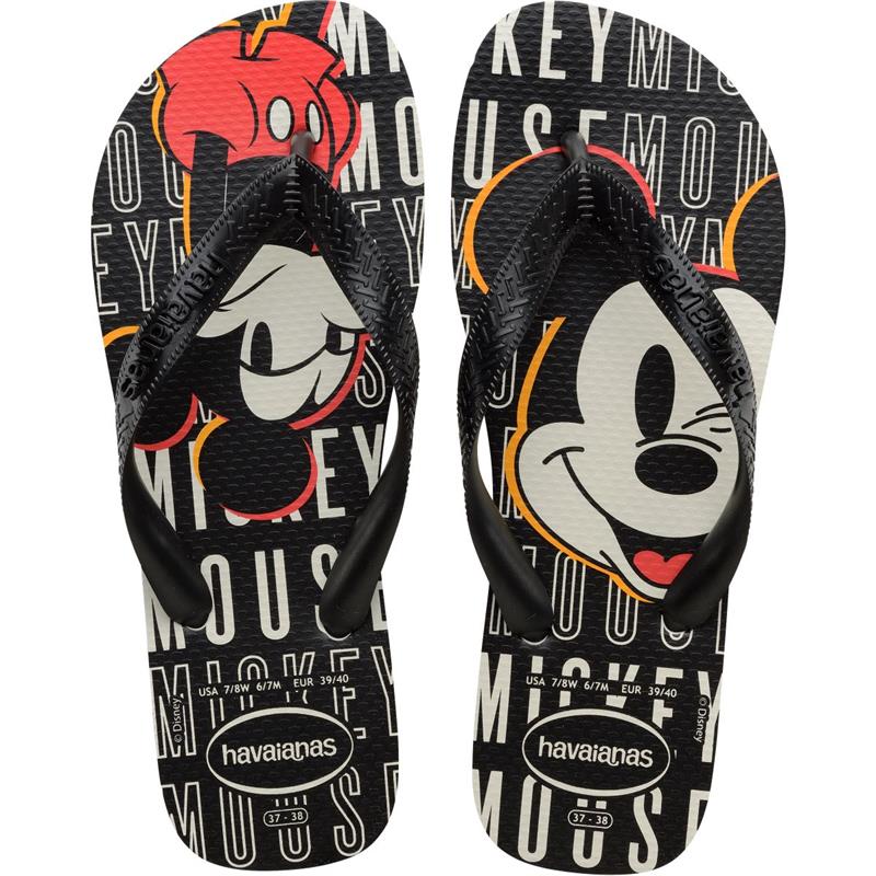 CHINELO HAVAIANAS LICENCIADO TOP DISNEY 37/8 PRETO - HAVAIANAS PAR