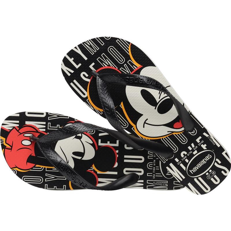 CHINELO HAVAIANAS LICENCIADO TOP DISNEY 37/8 PRETO - HAVAIANAS PAR