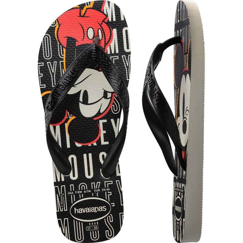 CHINELO HAVAIANAS LICENCIADO TOP DISNEY 37/8 PRETO - HAVAIANAS PAR