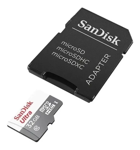 Cartão Memória Sandisk Ultra 32Gb 100Mb/S Classe 10 Microsd