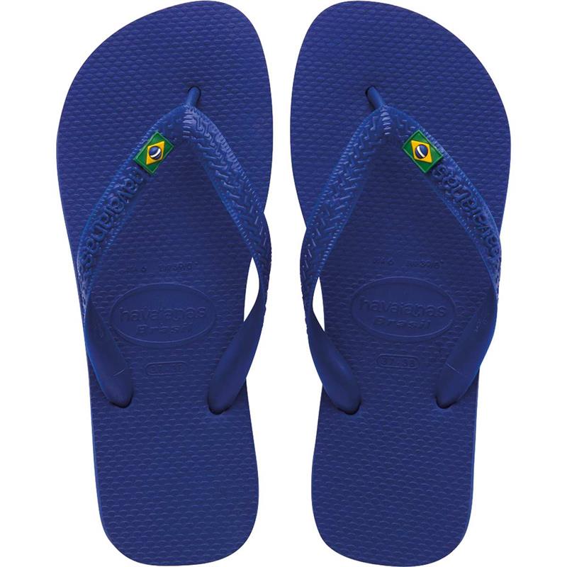 CHINELO HAVAIANAS (UNISSEX) BRASIL 43/4 AZUL NAVAL - HAVAIANAS PAR