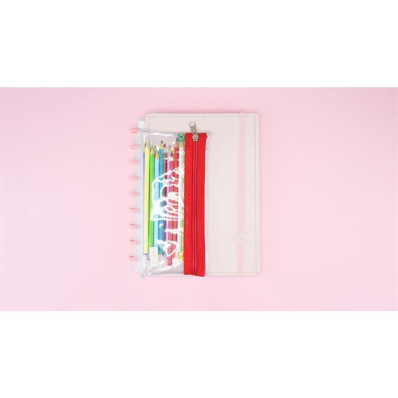 CADERNO INTELIGENTE ESTOJO CRYSTAL RED - CADERNO INTELIGENTE UNIDADE