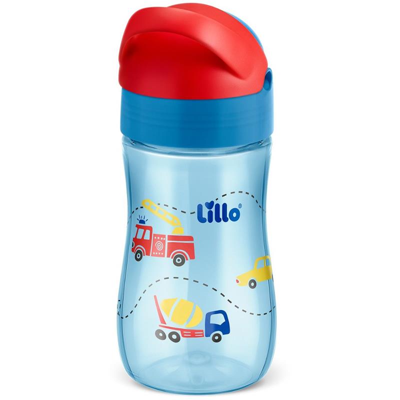 COPO TREINAMENTO EVOLUTION COM CANUDO 300 ML AZUL - LILLO UNIDADE