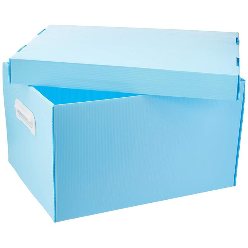 CAIXA ORGANIZADORA THE BEST BOX G 437X310X240 AZP - POLIBRAS UNIDADE