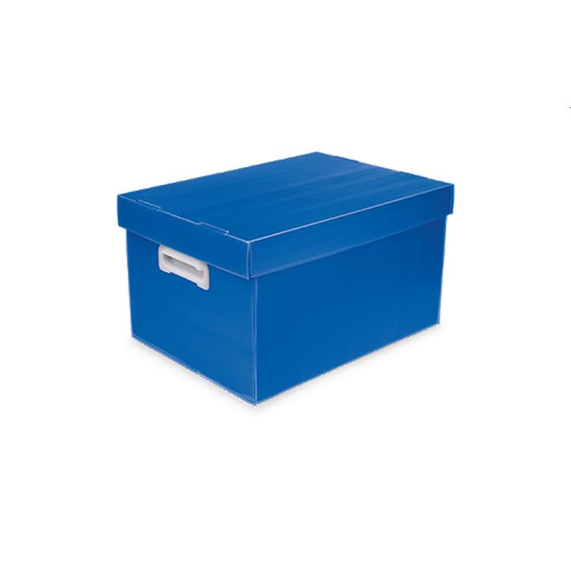 CAIXA ORGANIZADORA THE BEST BOX M 370X280X212 AZ - POLIBRAS UNIDADE