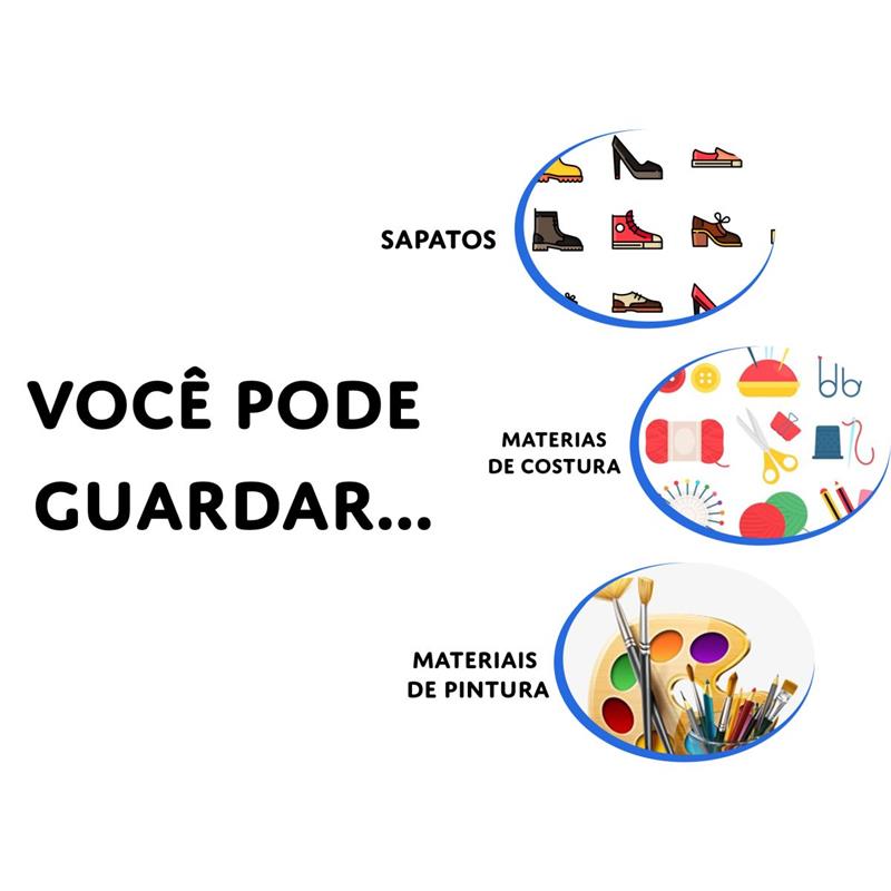 CAIXA ORGANIZADORA THE BEST BOX M 370X280X212 VM - POLIBRAS UNIDADE