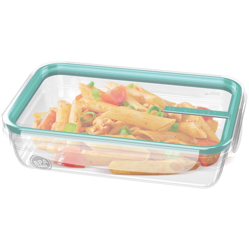 POTE PLÁSTICO COM TRAVAS FRESHY 820 ML - SANREMO UNIDADE