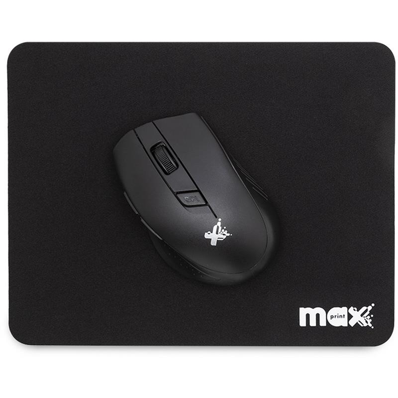 MOUSE PAD TECIDO PRETO 22CMX18CM - MAXPRINT UNIDADE