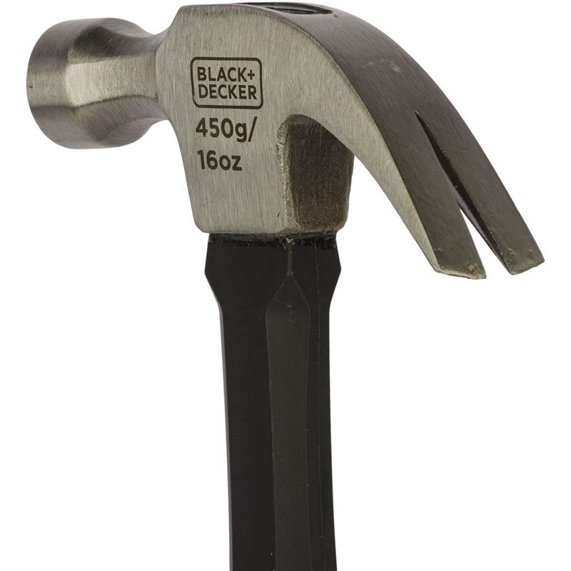 FERRAMENTA MANUAL MARTELO UNHA CABO FIBRA DE VIDRO - BLACK & DECKER UNIDADE