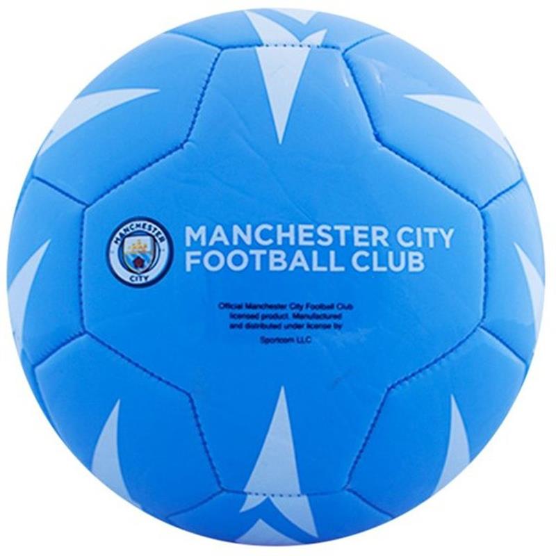 BOLA DE FUTEBOL DE CAMPO MANCHESTER CITY MUNDIAL N°3 AZUL - SPORTCOM UNIDADE