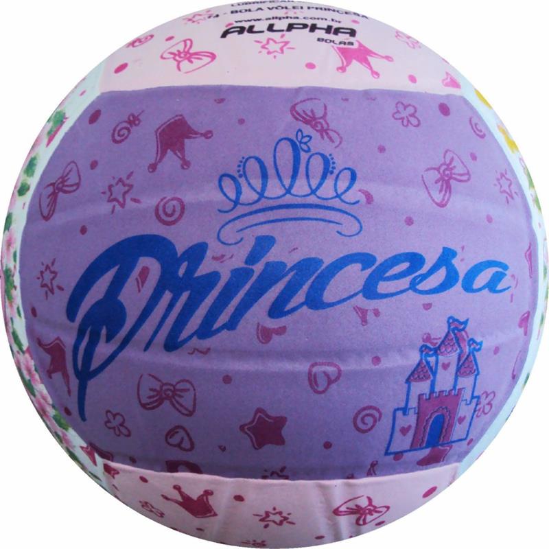 BOLA INFANTIL TOTAL PRINT PRINCESAS EVA - ALLPHA BOLAS UNIDADE