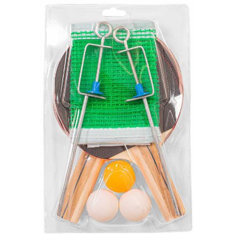 RAQUETE PARA PING PONG CONJ. RAQUETE+3BOLAS+SUPORTE - POKER UNIDADE