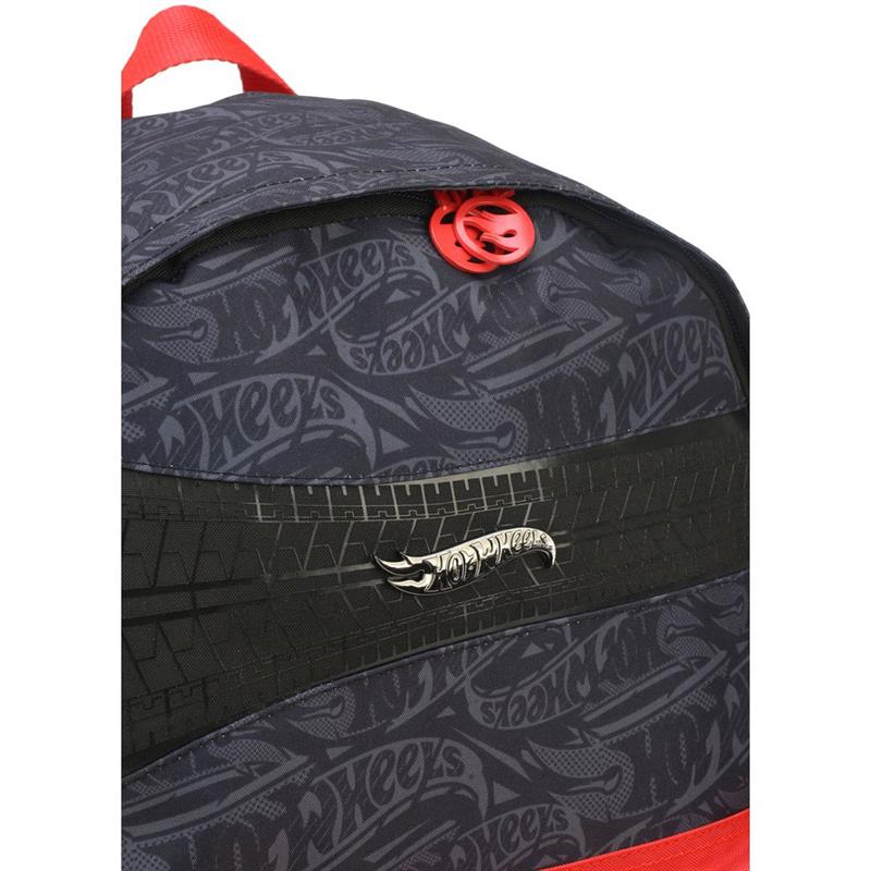 MOCHILA HOT WHEELS GRANDE PRETA - LUXCEL UNIDADE