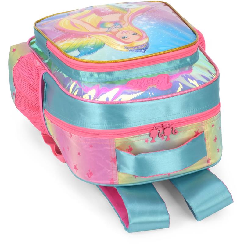 MOCHILA INFANTIL BARBIE GRANDE VERDE - LUXCEL UNIDADE
