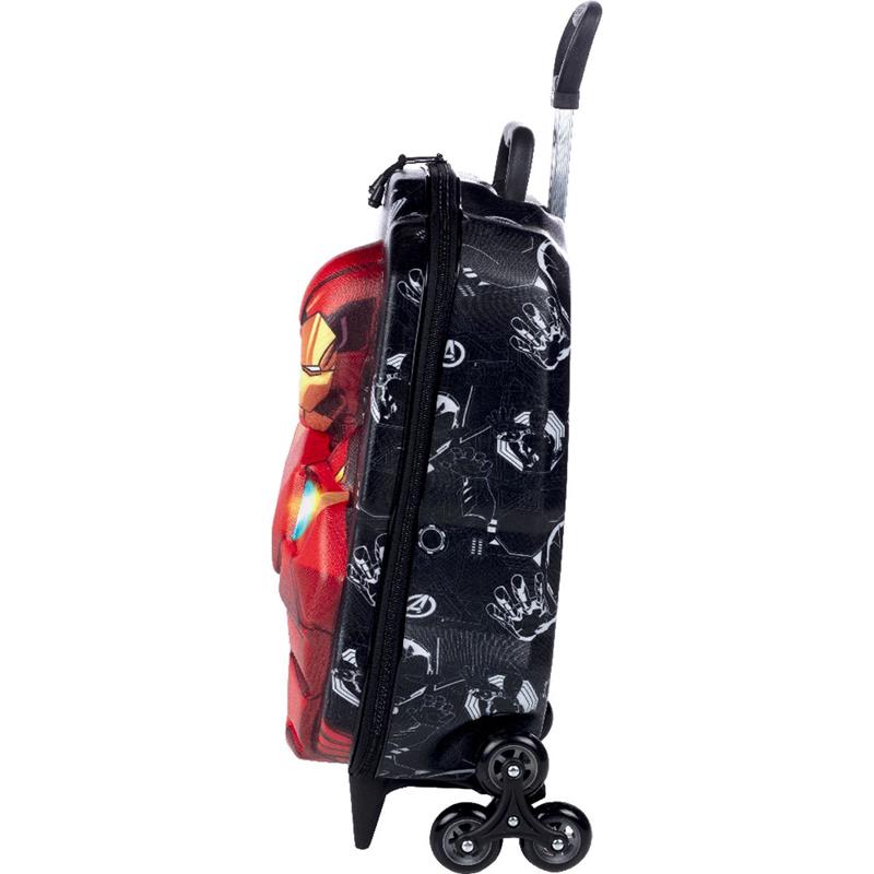 MOCHILA INFANTIL COM RODINHA HOMEM DE FERRO - MAXTOY UNIDADE