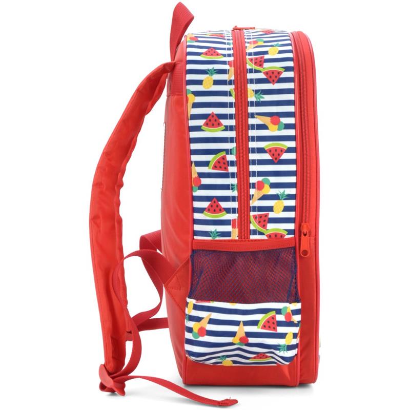MOCHILA INFANTIL UP4YOU SORVETE GRANDE VERMELHA - LUXCEL UNIDADE