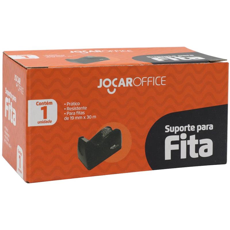 SUPORTE PARA FITA ADESIVA JOCAR OFFICE P PRETO - LEONORA UNIDADE