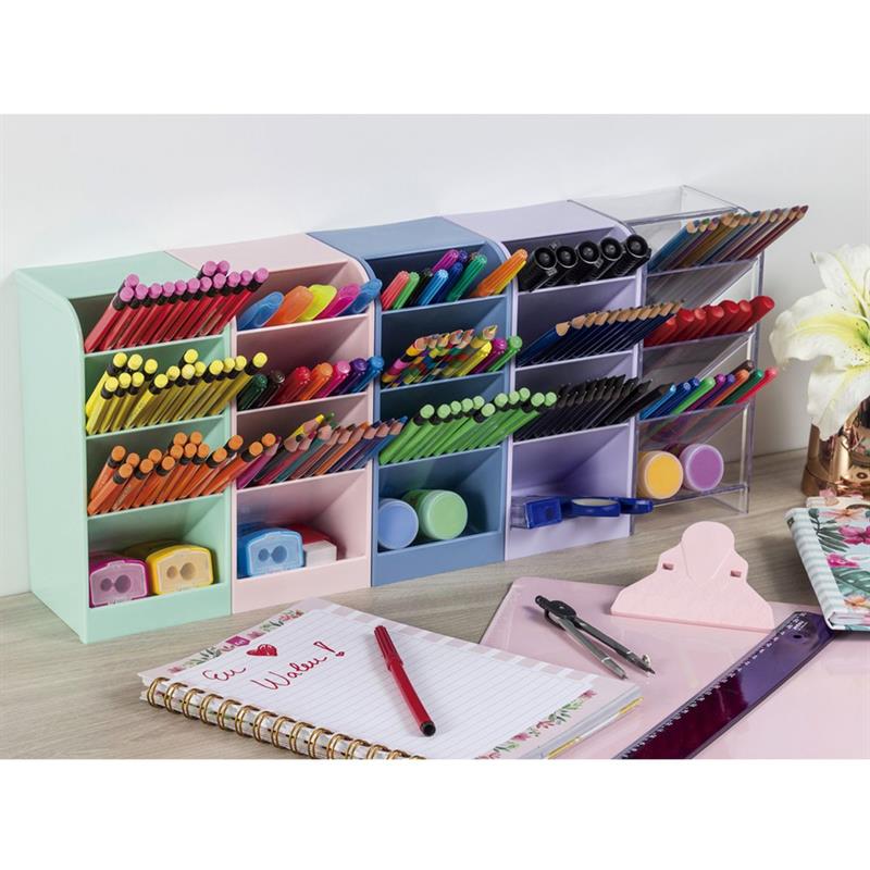 ACESSORIO PARA MESA ORGANIZADOR DIAGONAL AZUL - WALEU UNIDADE