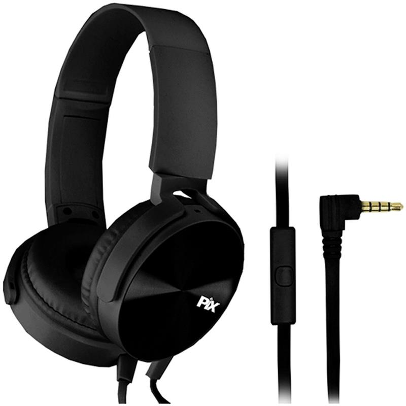 FONE DE OUVIDO COM MICROFONE ESSENTIAL P2 CABO FLAT 1,2M PT - SANTANA CENTRO UNIDADE