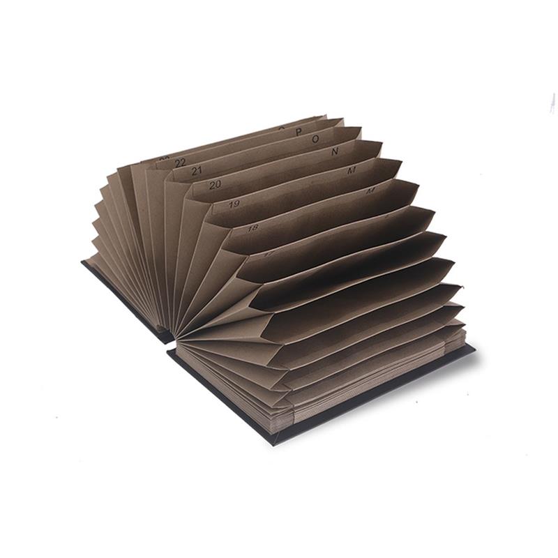 PASTA SANFONADA PAPEL DUPLICATA 31 DIV KRAFT CLASSIC - DELLO UNIDADE