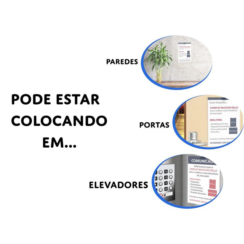 QUADRO MULTIUSO OFICIO CRISTAL - DELLO UNIDADE